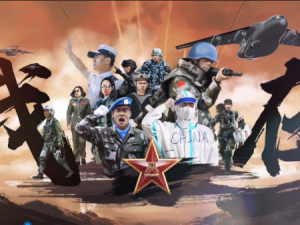 国防教育动画微视频《我在》